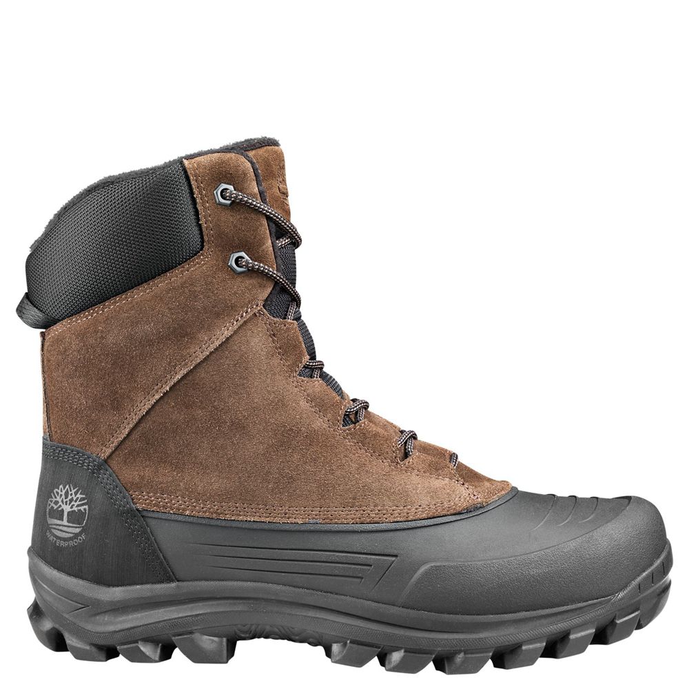 Botas de Inverno Masculino - Timberland Snowblades Tall - XTQRB4192 - Marrom/Pretas